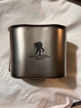 Rothco Matte Metal Camp Mess Kit - Silver Finish